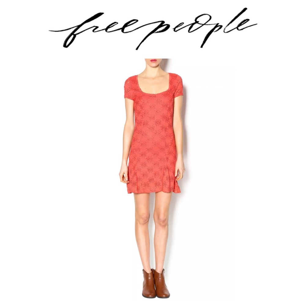 NEW!! Free People Daisy Godet Lace Dress